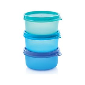 Tupperware Mini Şeker Üçüzler 3x250 ml Buzdolabı Servis Saklama Kabı