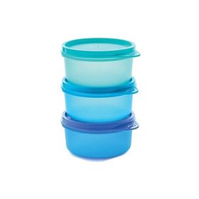 Tupperware Mini Şeker Üçüzler 3x250 ml Buzdolabı Servis Saklama Kabı