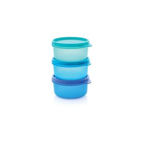 Tupperware Mini Şeker Üçüzler 3x250 ml Buzdolabı Servis Saklama Kabı