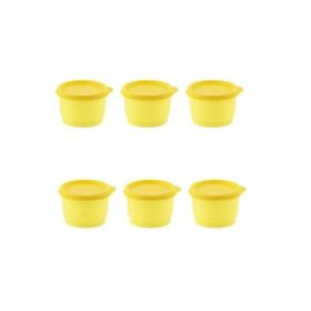 Tupperware Minik 6x125 ml Sarı Saklama Kabı