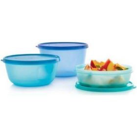 Tupperware Mucize Şekerler Mavi 3'lü Saklama Kabı