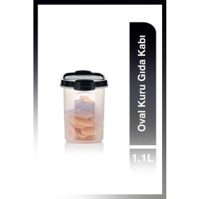 Tupperware Oval 2x1 lt Kuru Gıda Saklama Kabı
