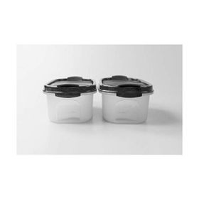 Tupperware Oval 2x500 ml Siyah Saklama Kabı