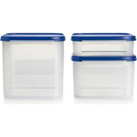 Tupperware Oval 3'lü Kuru Gıda Saklama Kabı