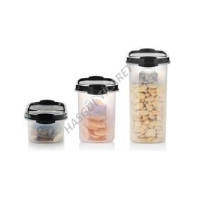 Tupperware Oval 3'lü Kuru Gıda Saklama Kabı
