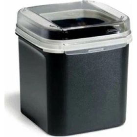 Tupperware Özel Kare 4 lt Siyah Saklama Kabı