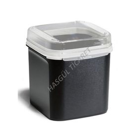 Tupperware Özel Kare 4 lt Siyah Saklama Kabı