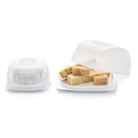 Tupperware Peynir Dünyası Küçük Boy Peynir Saklama ve Servis Kabı