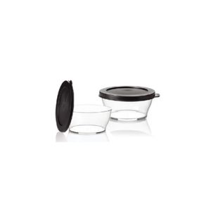 Tupperware Royal 2'li 290 ml Siyah Saklama Kabı