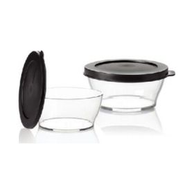 Tupperware Royal 2'li 290 ml Siyah Saklama Kabı