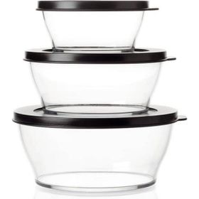 Tupperware Royal 3'lü 2.4-1.3-990 ml Saklama Kabı