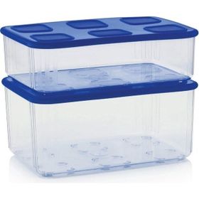 Tupperware Şeffaf 2'li 1.62-2.53 lt Saklama Kabı
