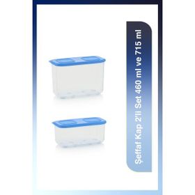Tupperware Şeffaf 2'li 460-715 ml Saklama Kabı