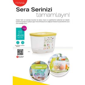 Tupperware Sera 1,8 lt Saklama Kabı