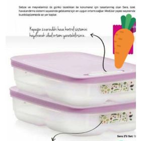 Tupperware Sera 1,8 lt Saklama Kabı