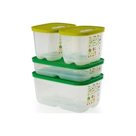 Tupperware Sera 4'lü Buzdolabı Saklama Kabı