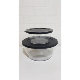Tupperware Siyah Eco+ Royal 990 ml Kap