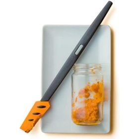 Tupperware Siyah Silikon İnce Spatula