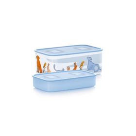 Tupperware Su Hayvanlar 2'li Sıkı Kapaklı Saklama Kabı