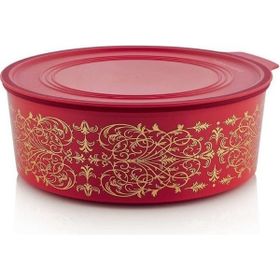 Tupperware Su Yuvarlak 1.5 lt Kırmızı Kurabiye Kutusu