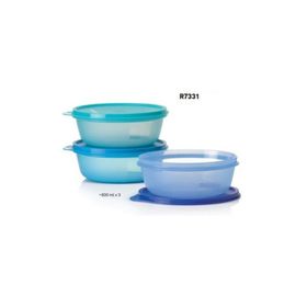 Tupperware Üç Şekerpare 3x600 ml Buzdolabı Saklama Kabı