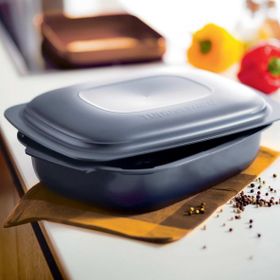Tupperware Ultra Pro 2 lt Kapaklı Fırın Kabı