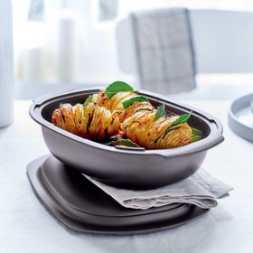 Tupperware Ultra Pro 2 lt Kapaklı Fırın Kabı
