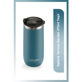 Tupperware Xploris 470 ml Yeşil Termos