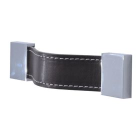 Turanlar Trn 14796-KRKHV Krom-Kahve 96 mm Deri Kulp