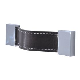 Turanlar Trn 14796-KRKHV Krom-Kahve 96 mm Deri Kulp