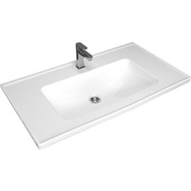 Turavit Bella 80 cm Beyaz Etejerli Lavabo