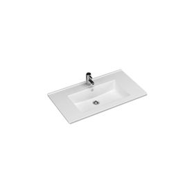 Turavit Bella 80 cm Beyaz Etejerli Lavabo