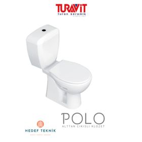 Turavit Polo Alttan Çıkışlı Klozet