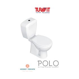 Turavit Polo Alttan Çıkışlı Klozet