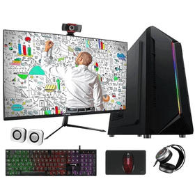 Turbox Officepro X Intel Core i5 650 8GB Ram 256GB SSD 23.8 inç Monitör Webcam Hoparlör Kulaklık Masaüstü Bilgisayar