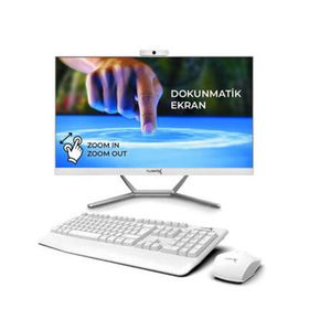 Turbox TAX935 Intel Core i3 6100 8 GB DDR4 1 TB NVME 23.8 Dokunmatik Ekran BTH Webcam All In One Pc