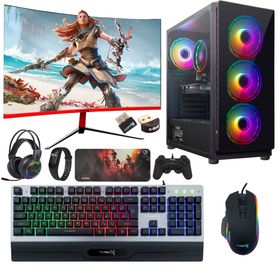 Turbox TX2308 İ7 2600 16 gb Ram 256 gb Ssd 1 tb Hdd 4 gb Gtx750ti 23.6 Curved Masaüstü Oyun Bilgisayarı