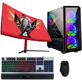 Turbox TX45 i7-860 8GB RAM 240GB SSD 4GB R7 240 FreeDOS 23.8 inç Monitör Oyun Bilgisayarı