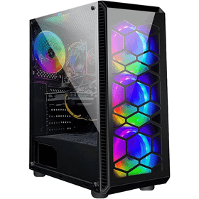 Turbox TX45 i7-860 8GB RAM 240GB SSD 4GB R7 240 FreeDOS 23.8 inç Monitör Oyun Bilgisayarı