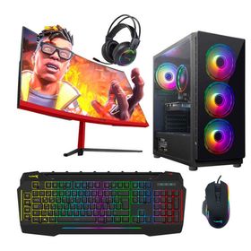 Turbox TX4561 i7-3770 16GB RAM 2TB SSD 4GB RX 560 27 inç Curved Monitör Oyun Bilgisayarı