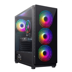 Turbox TX90 i5 3470 16 GB 256 GB 1 TB 4 GB Ekran Kartı 23.8'' Curved Oyuncu Bilgisayarı
