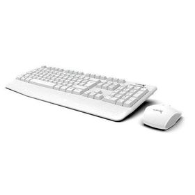 Turbox Workeys Office USB Kablosuz 2.4 GHZ Beyaz Multimedya Standart Q Kablosuz Klavye ve Mouse