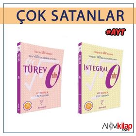 Türev ve İntegral Sıfır 2 Kitap Set Karekök Yayınları