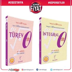 Türev ve İntegral Sıfır 2 Kitap Set Karekök Yayınları