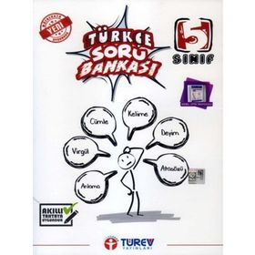 Türev Yayınları 5. Sınıf Türkçe Soru Bankası