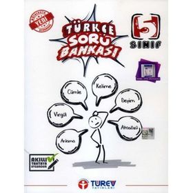 Türev Yayınları 5. Sınıf Türkçe Soru Bankası
