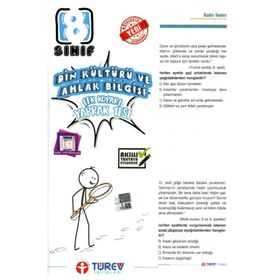 Türev Yayınları 8.Sınıf Din Kültürü Ve Ahlak Bilgisi Yaprak Test