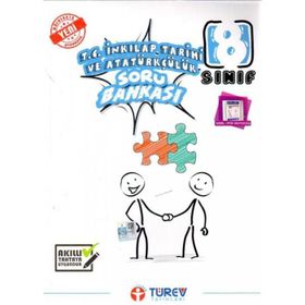 Türev Yayınları 8. Sınıf T.C. İnkılap Tarihi Ve Atatürkçülük Soru Bankası
