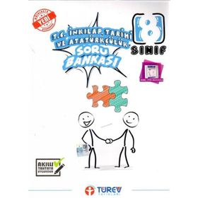 Türev Yayınları 8. Sınıf T.C. İnkılap Tarihi Ve Atatürkçülük Soru Bankası