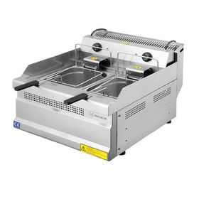 Turhan Çelik TC.6FE550 5+5 L Çiftli 53x63x30 cm Elektrikli Fritöz